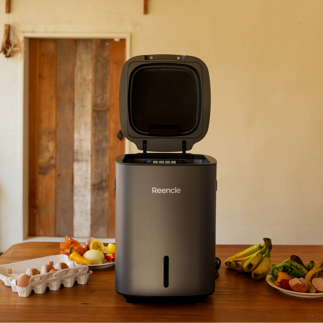 Reencle Prime – Slim afvalsysteem voor op de vloer (Zilver)