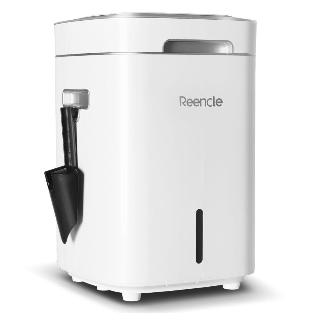 Reencle Prime – Slim afvalsysteem voor op de vloer (Wit)