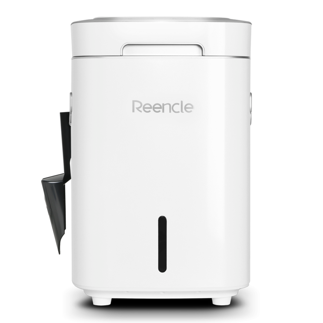 Reencle Prime – Slim afvalsysteem voor op de vloer (Wit)